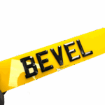 Bevelled number plates UK road legal raised acrylic